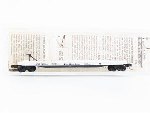 N Scale Micro-Trains MTL 64010 ATSF Santa Fe 57' Flatcar #293284