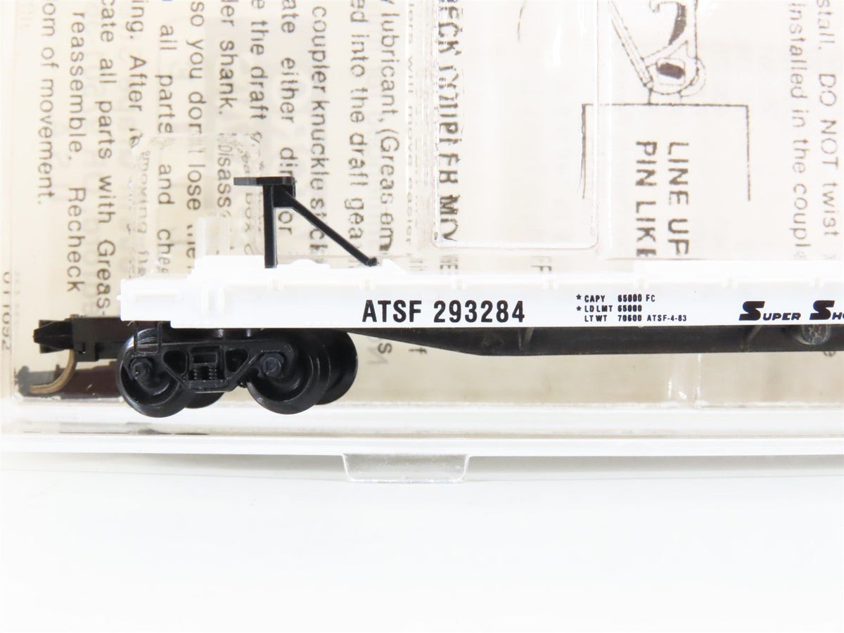 N Scale Micro-Trains MTL 64010 ATSF Santa Fe 57&#39; Flatcar #293284