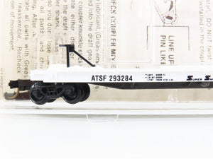 N Scale Micro-Trains MTL 64010 ATSF Santa Fe 57' Flatcar #293284