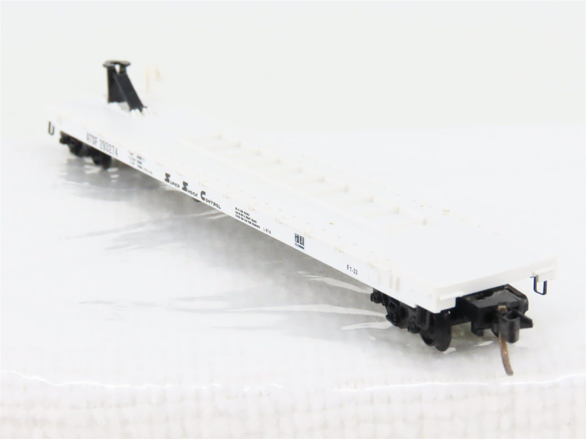 N Scale Micro-Trains MTL 64010 ATSF Santa Fe 57&#39; Flatcar #293274