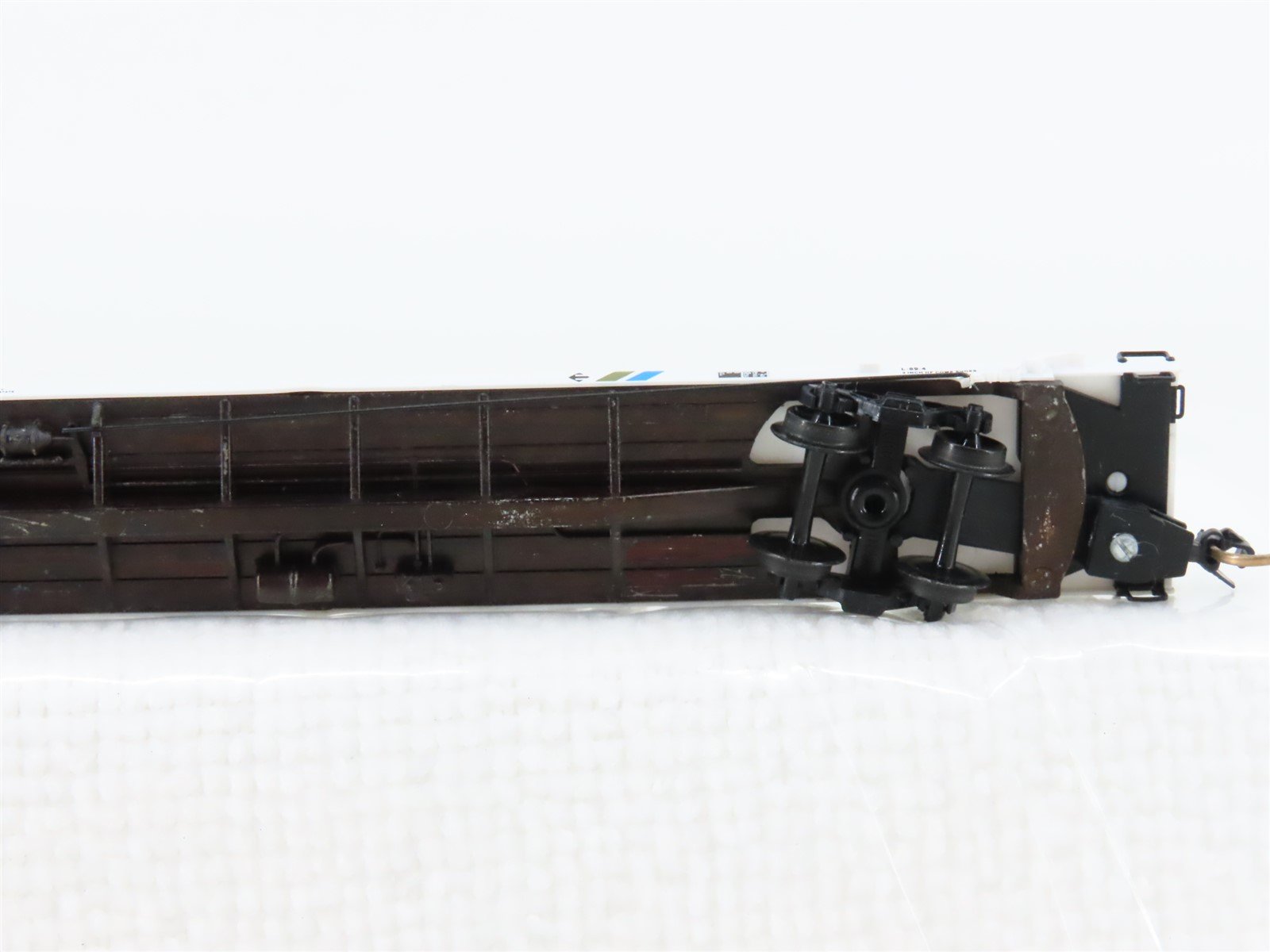 N Scale Micro-Trains MTL 71030 Erie Western 89' TOFC Flatcar #250015
