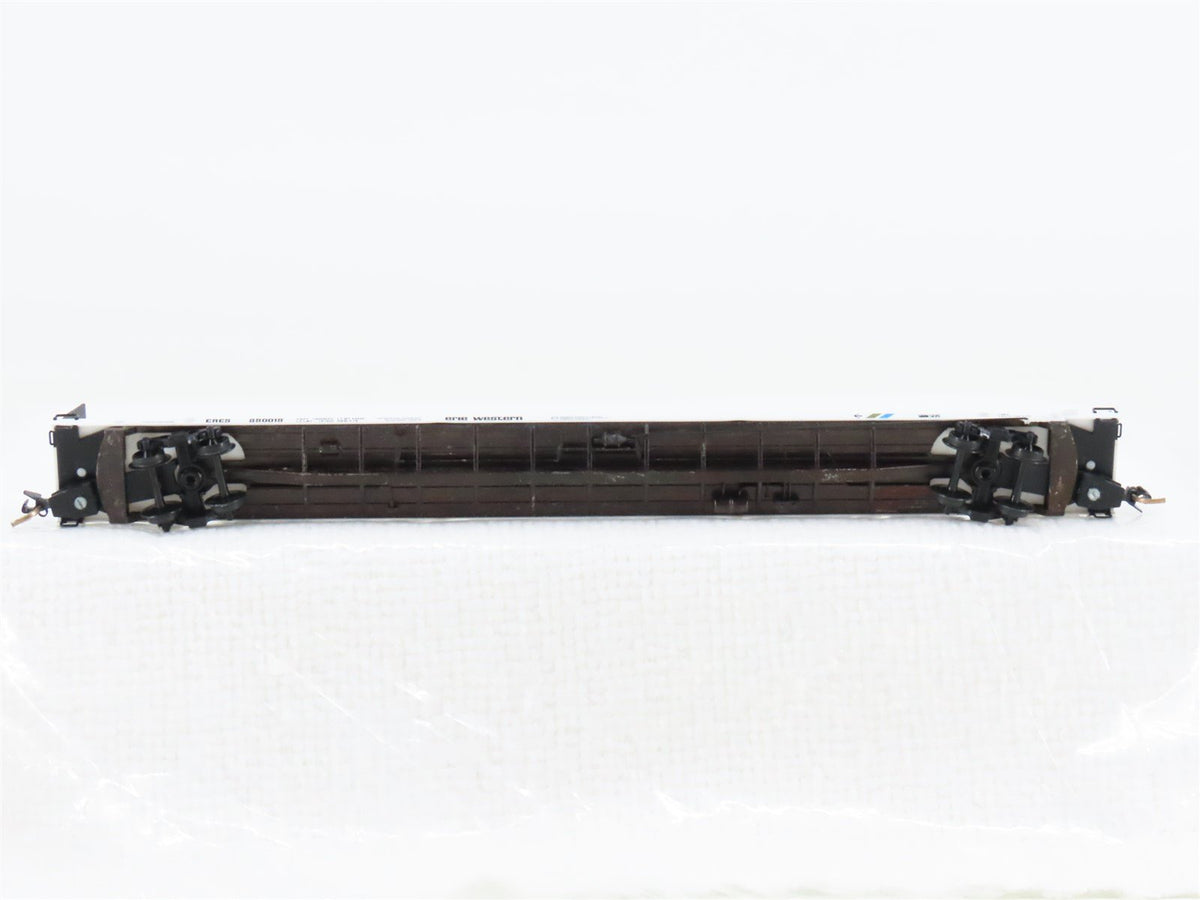 N Scale Micro-Trains MTL 71030 Erie Western 89&#39; TOFC Flatcar #250015