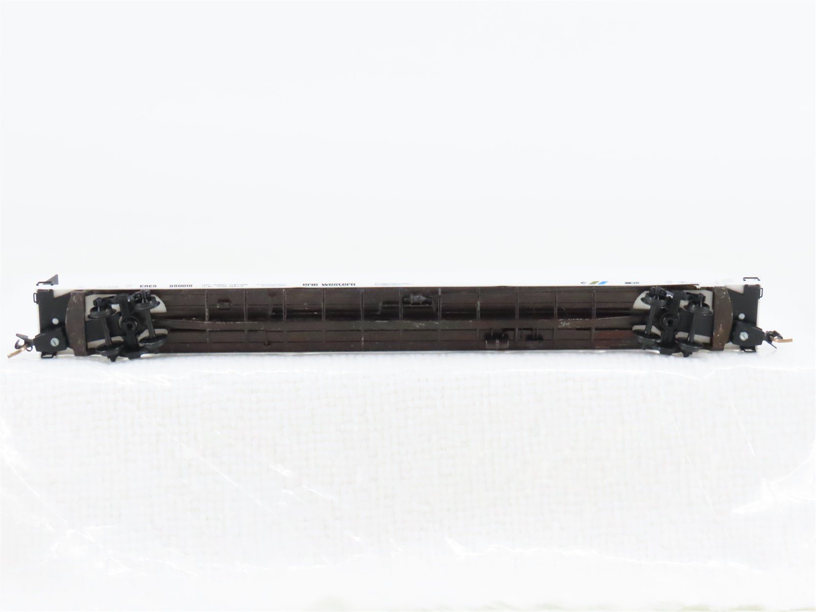 N Scale Micro-Trains MTL 71030 Erie Western 89' TOFC Flatcar #250015