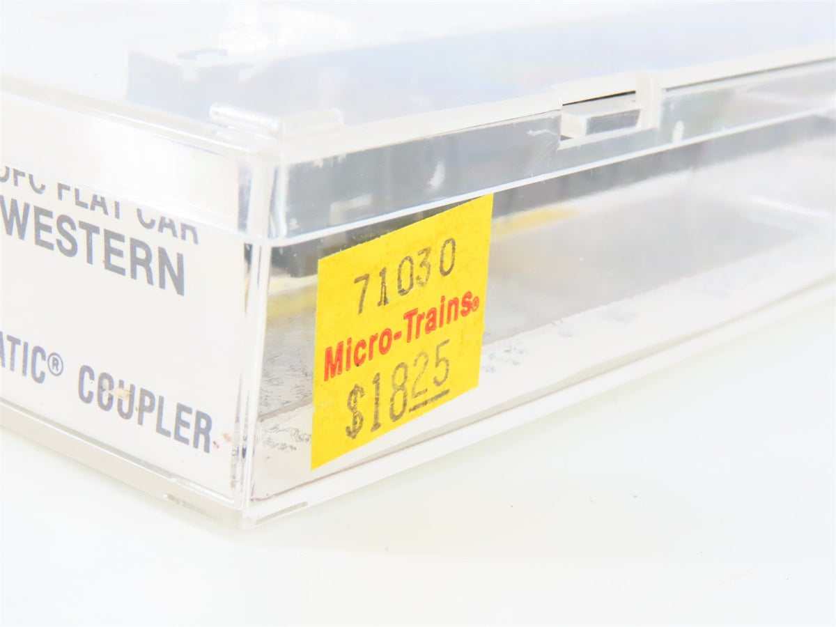 N Scale Micro-Trains MTL 71030 Erie Western 89&#39; TOFC Flatcar #250015