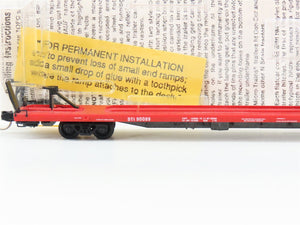 N Scale Micro-Trains MTL 71023 DT&I Railway 89' TOFC Flatcar #90089 w40' Trailer