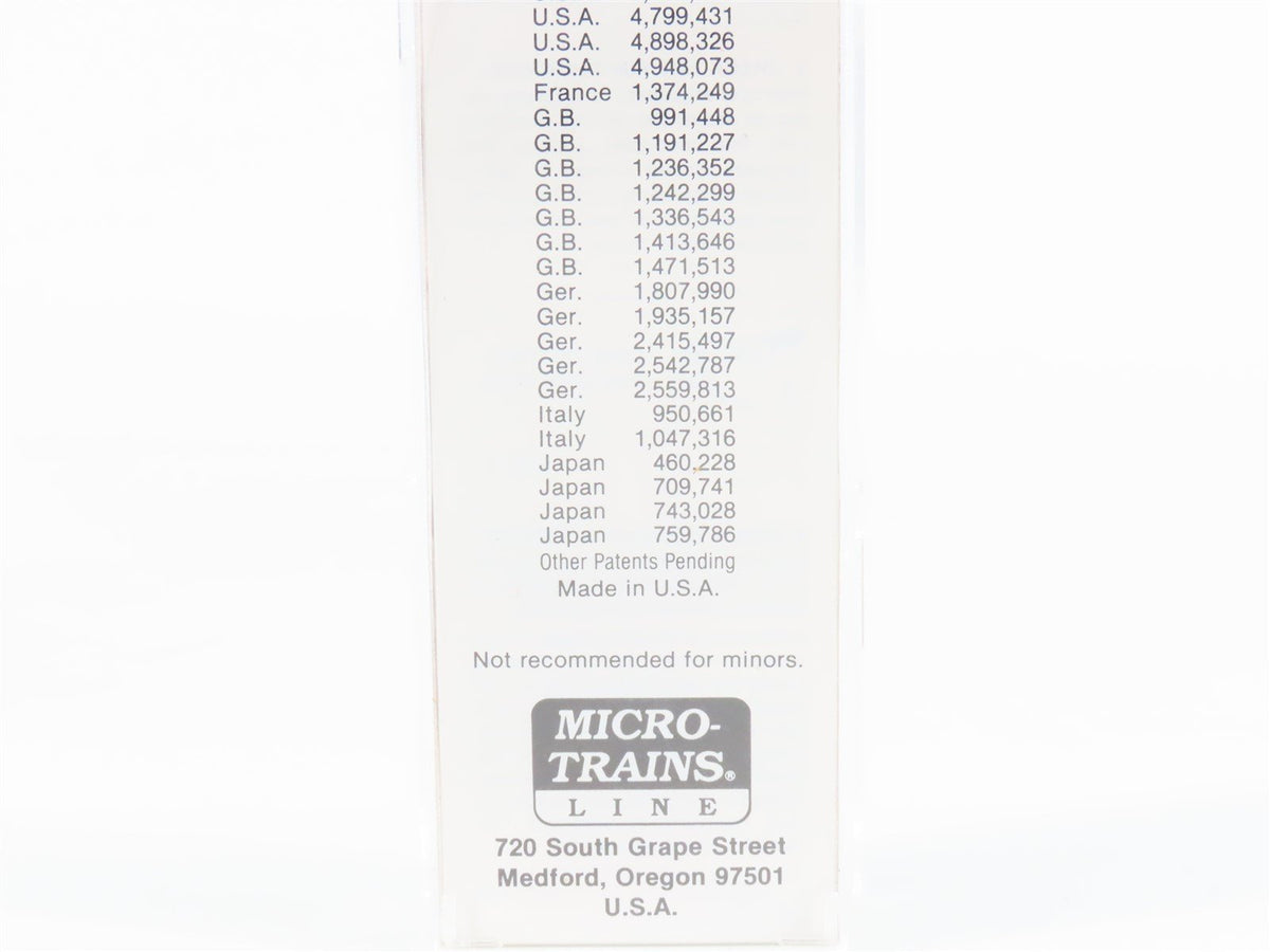 N Scale Micro-Trains MTL 71023 DT&amp;I Railway 89&#39; TOFC Flatcar #90089 w40&#39; Trailer