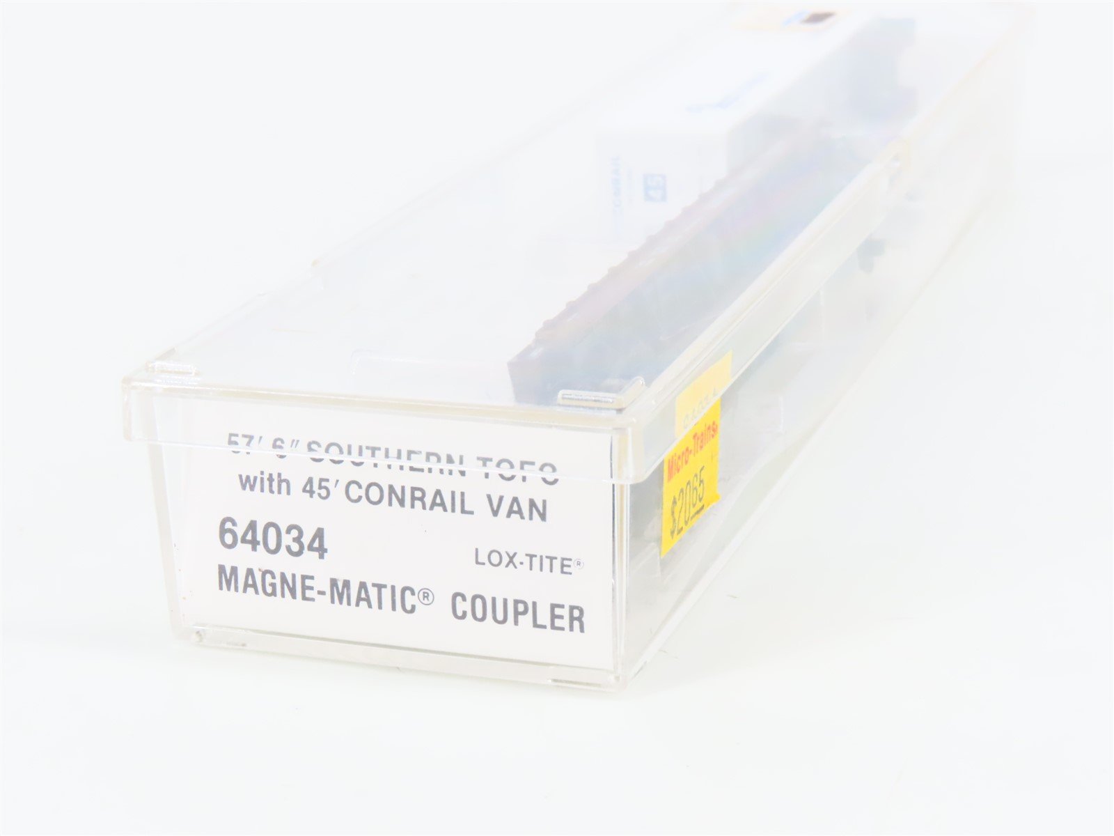 N Micro-Trains MTL 64034 Southern 57' Flatcar #151300 w45' CR Trailer