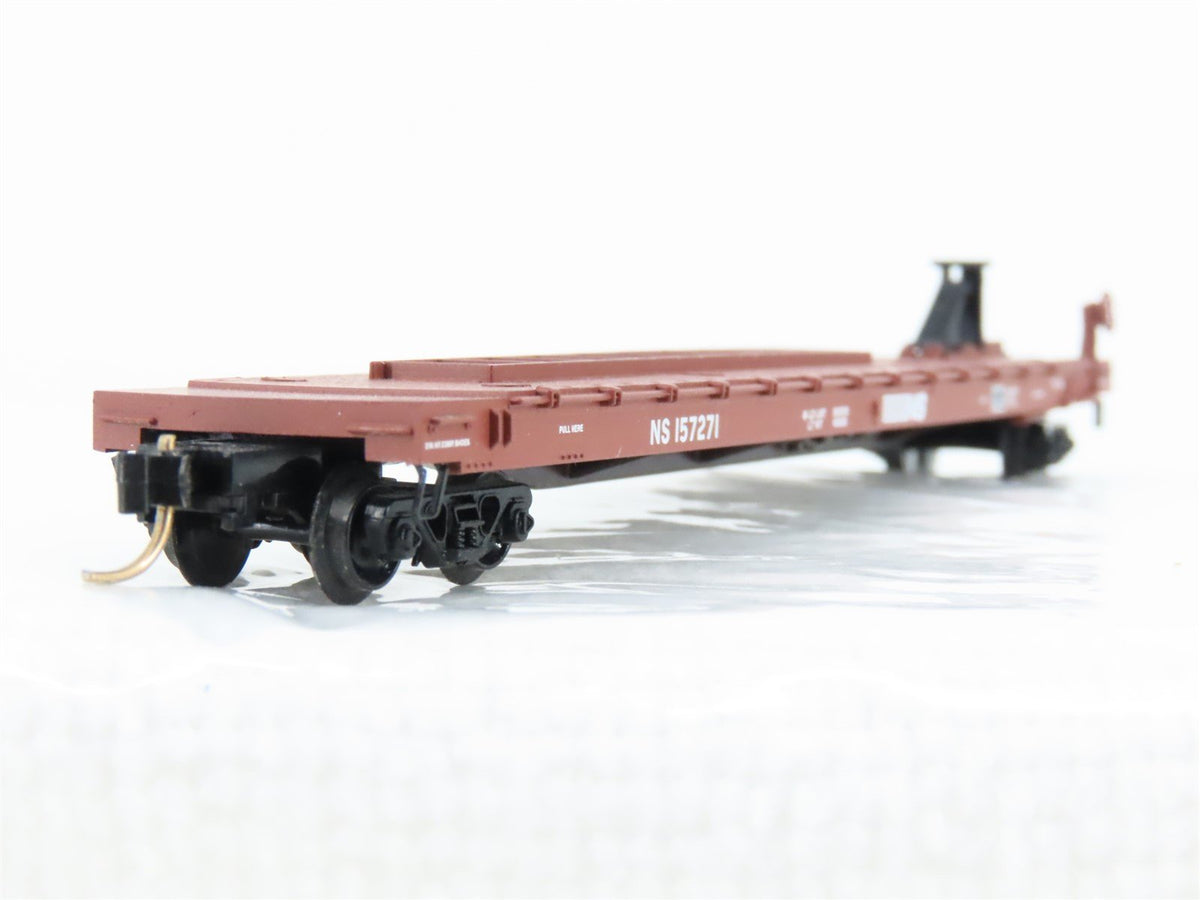 N Scale Micro-Trains MTL 64050 NS Norfolk Southern 57&#39; TOFC Flatcar #157271