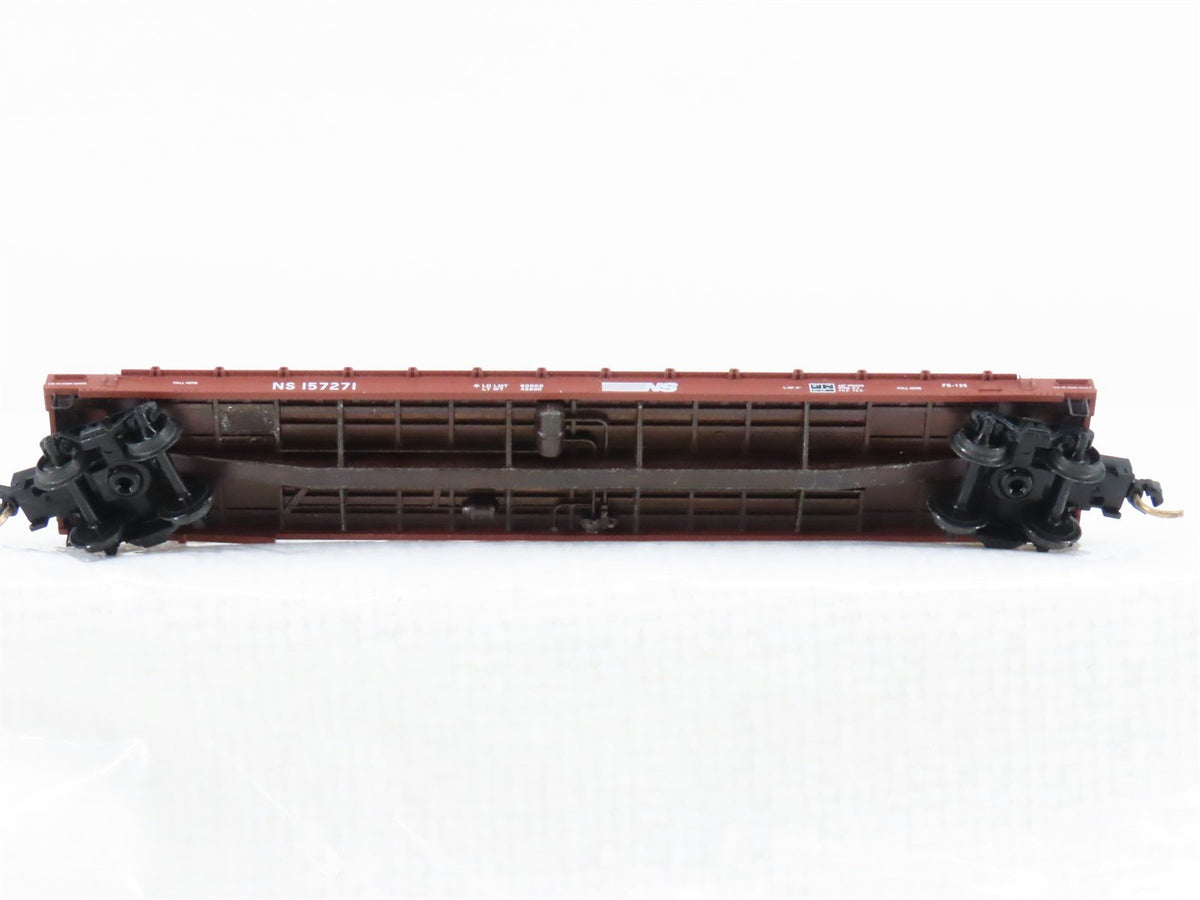 N Scale Micro-Trains MTL 64050 NS Norfolk Southern 57&#39; TOFC Flatcar #157271