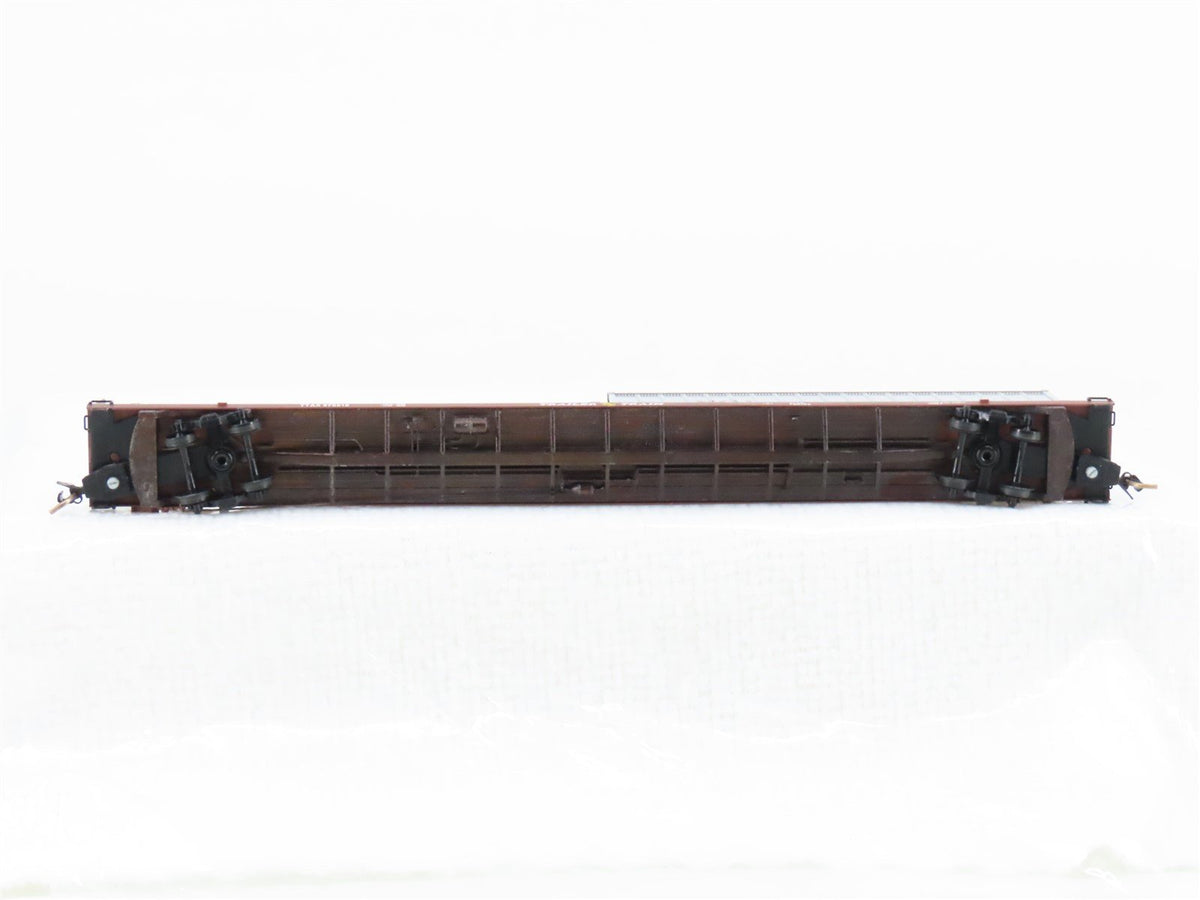 N Scale Micro-Trains MTL 72223 TTAX 89&#39; Flatcar #972210 w/ 40&#39; Container