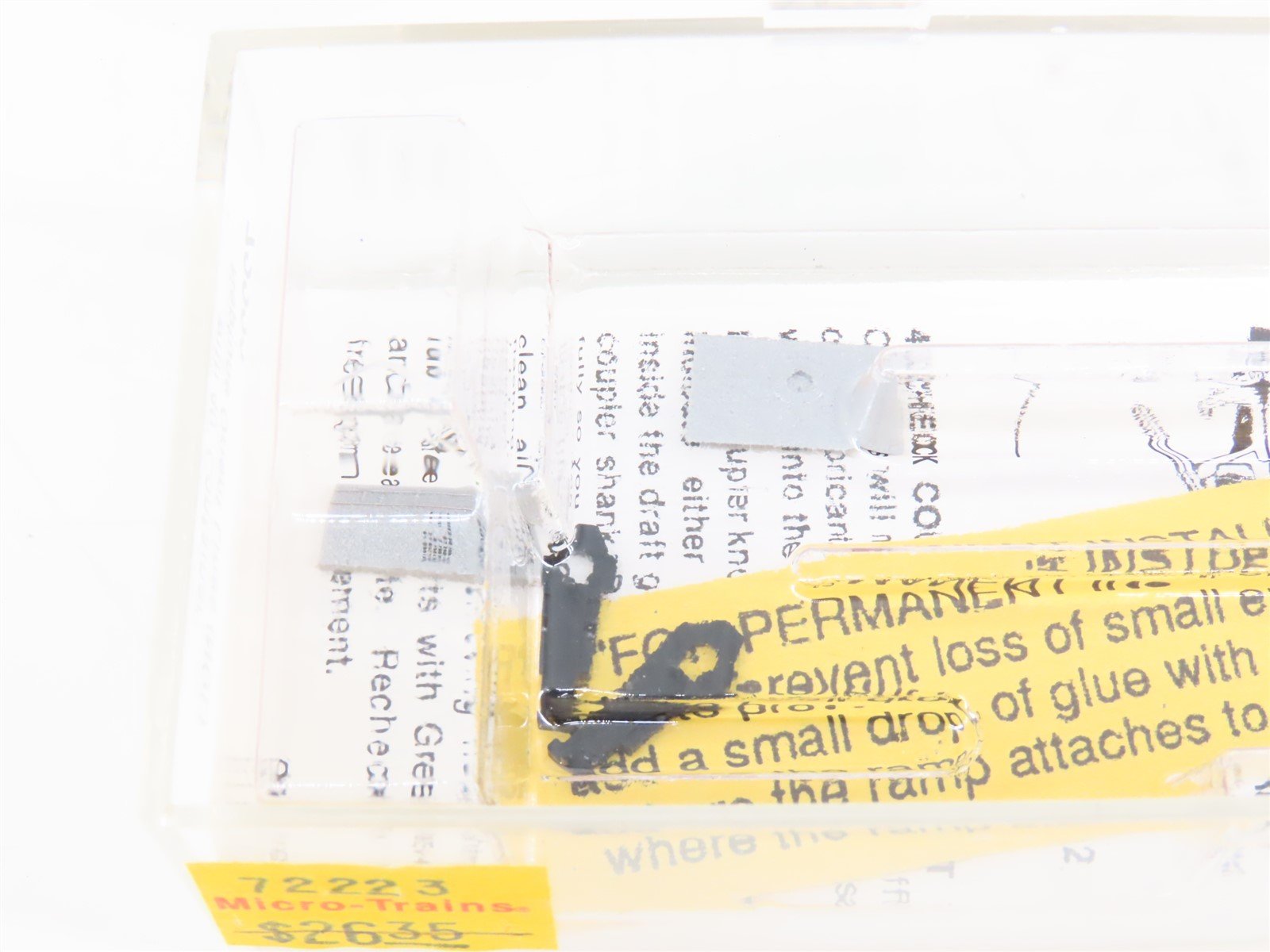 N Scale Micro-Trains MTL 72223 TTAX 89' Flatcar #972210 w/ 40' Container