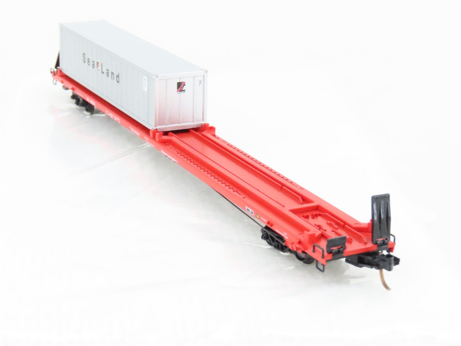 N Scale Micro-Trains MTL 72213 DTI Railway 89' Flatcar #90092 w/40' Container