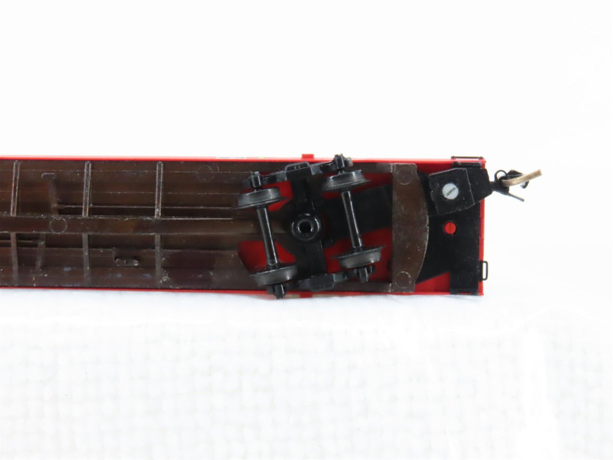 N Scale Micro-Trains MTL 72213 DTI Railway 89&#39; Flatcar #90092 w/40&#39; Container