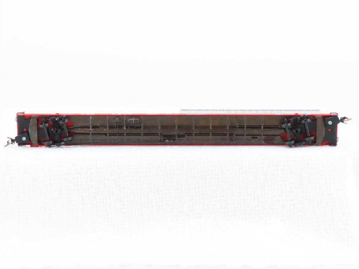 N Scale Micro-Trains MTL 72213 DTI Railway 89&#39; Flatcar #90092 w/40&#39; Container