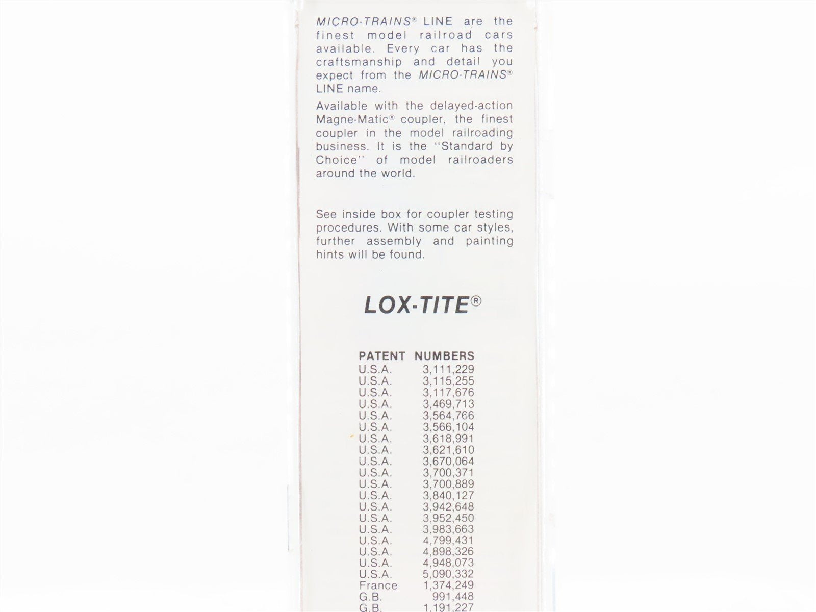 N Scale Micro-Trains MTL 72213 DTI Railway 89' Flatcar #90092 w/40' Container