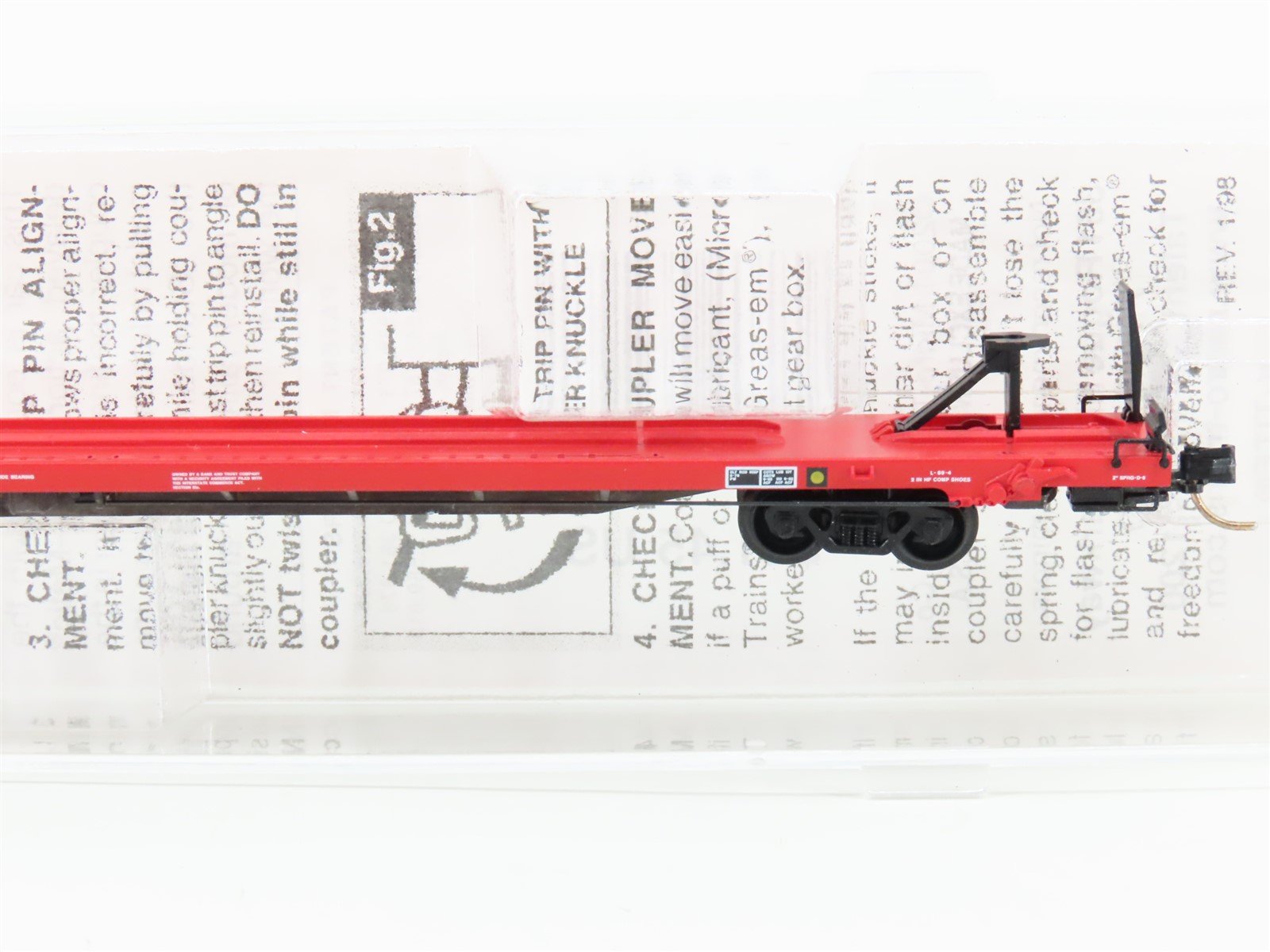 N Scale Micro-Trains MTL 71530 DRGW Rio Grande 89' Flatcar #972216