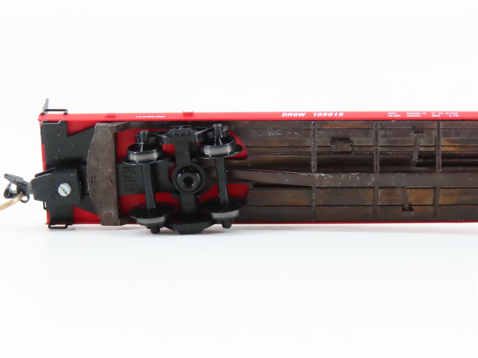 N Scale Micro-Trains MTL 71530 DRGW Rio Grande 89' Flatcar #972216