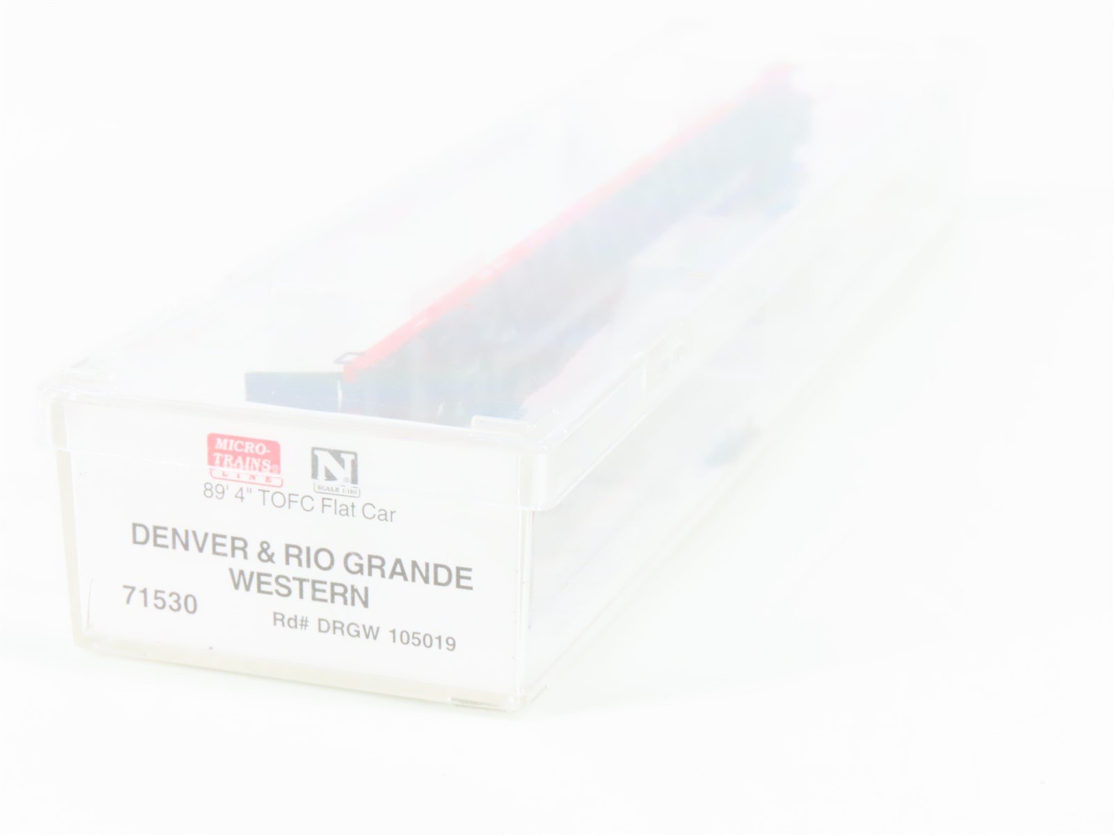 N Scale Micro-Trains MTL 71530 DRGW Rio Grande 89' Flatcar #972216