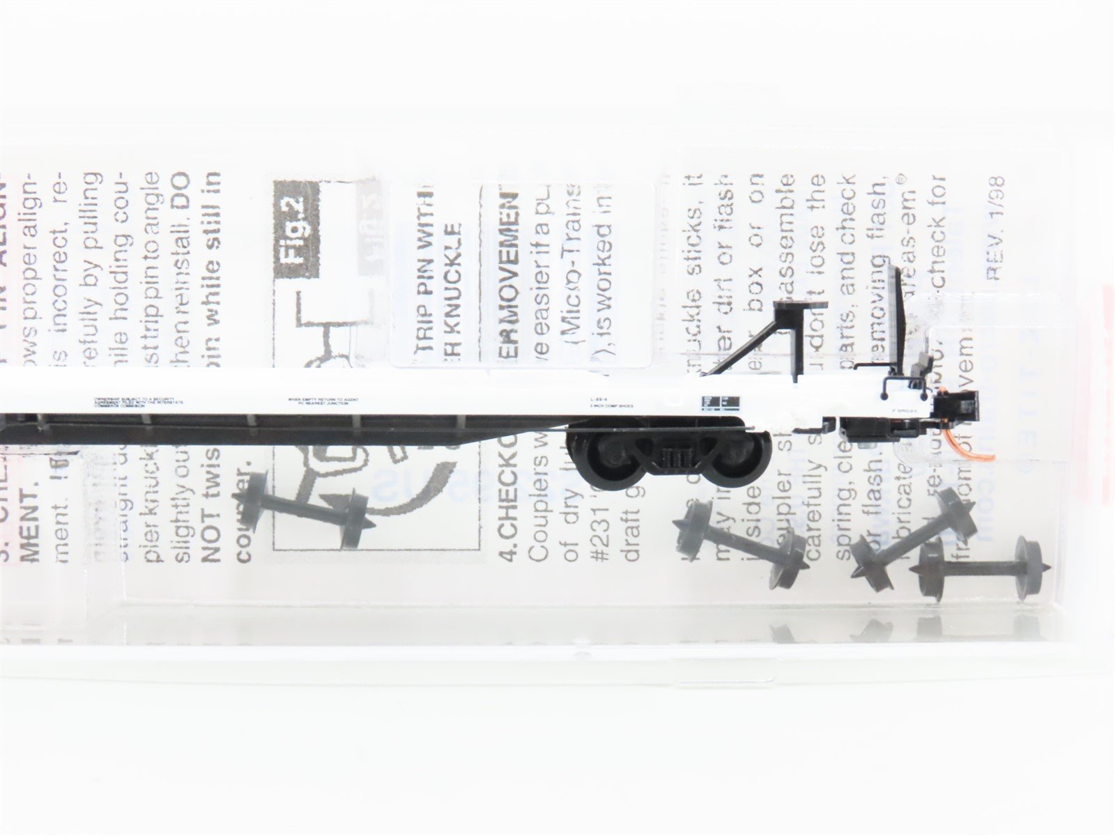 N Scale Micro-Trains MTL 71060 PC Pepsi Cola 89' TOFC Flatcar #710103