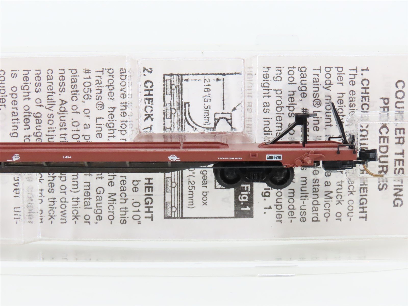 N Scale Micro-Trains MTL 71040 MP Missouri Pacific 89' TOFC Flatcar #838201