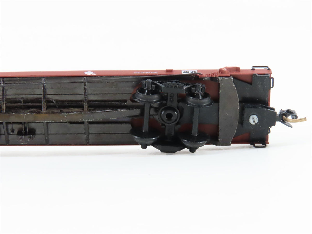 N Scale Micro-Trains MTL 71040 MP Missouri Pacific 89&#39; TOFC Flatcar #838201