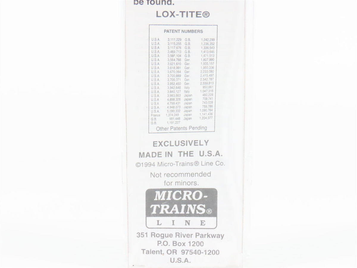 N Scale Micro-Trains MTL 71040 MP Missouri Pacific 89&#39; TOFC Flatcar #838201