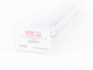 N Scale Micro-Trains MTL 53720 TCAX Centex 60' Centerbeam Flatcar #00061