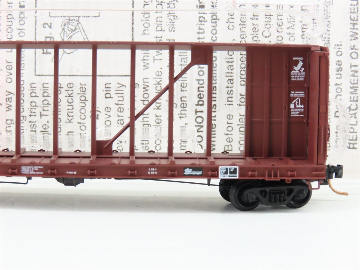 N Scale Micro-Trains MTL 53710 UP Union Pacific 60&#39; Centerbeam Flatcar #260100