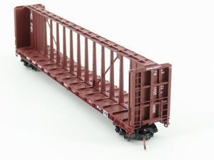 N Scale Micro-Trains MTL 53710 UP Union Pacific 60' Centerbeam Flatcar #260100