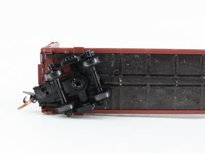 N Scale Micro-Trains MTL 53710 UP Union Pacific 60' Centerbeam Flatcar #260100