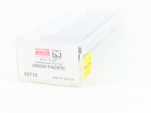 N Scale Micro-Trains MTL 53710 UP Union Pacific 60' Centerbeam Flatcar #260100