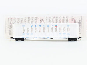 N Scale Micro-Trains MTL 53510 GBRX Domtar Gypsum 60' Centerbeam Flatcar #9020