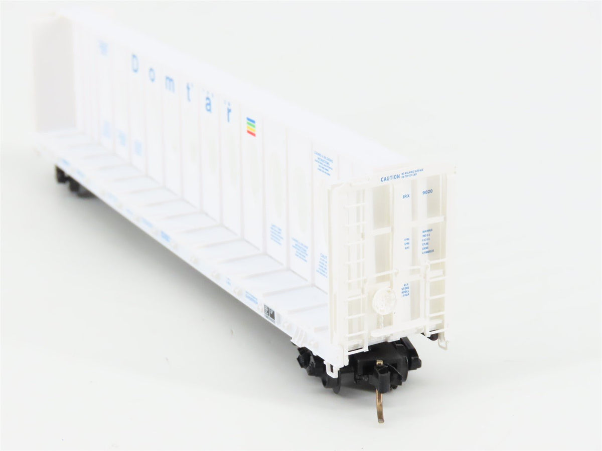 N Scale Micro-Trains MTL 53510 GBRX Domtar Gypsum 60&#39; Centerbeam Flatcar #9020