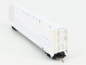 N Scale Micro-Trains MTL 53510 GBRX Domtar Gypsum 60' Centerbeam Flatcar #9020