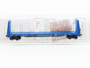 N Scale Micro-Trains MTL 54080 GVSR Golden West 61' Bulkhead Flatcar #459003