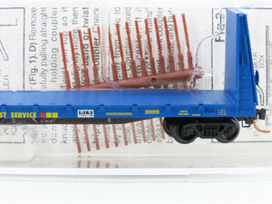 N Scale Micro-Trains MTL 54080 GVSR Golden West 61' Bulkhead Flatcar #459003