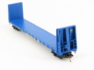 N Scale Micro-Trains MTL 54080 GVSR Golden West 61' Bulkhead Flatcar #459003