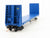 N Scale Micro-Trains MTL 54080 GVSR Golden West 61' Bulkhead Flatcar #459003