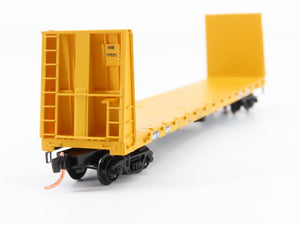 N Micro-Trains MTL 54130 IHB Indiana Harbor Belt 61' Bulkhead Flatcar #17021