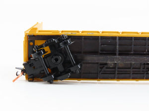 N Micro-Trains MTL 54130 IHB Indiana Harbor Belt 61' Bulkhead Flatcar #17021