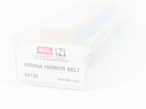 N Micro-Trains MTL 54130 IHB Indiana Harbor Belt 61' Bulkhead Flatcar #17021