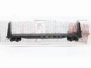 N Micro-Trains MTL 54120 ACL Atlantic Coast Line 61' Bulkhead Flatcar #78595