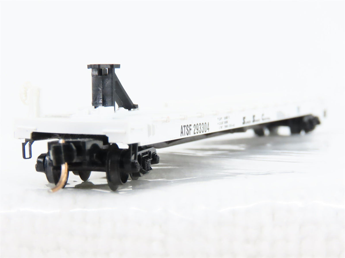 N Scale Micro-Trains MTL 64010 ATSF Santa Fe 57&#39; TOFC Flatcar #293304