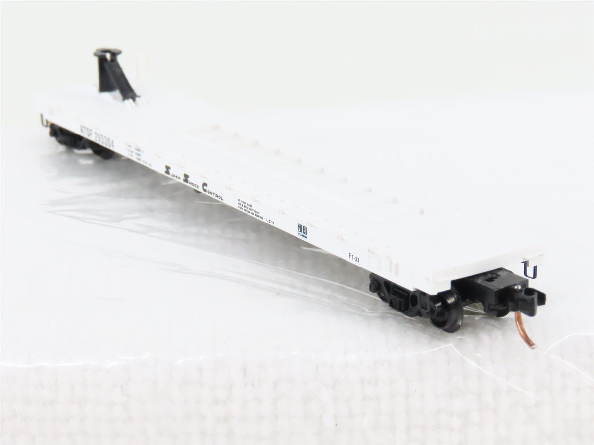 N Scale Micro-Trains MTL 64010 ATSF Santa Fe 57&#39; TOFC Flatcar #293304