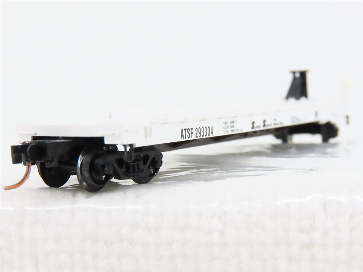 N Scale Micro-Trains MTL 64010 ATSF Santa Fe 57&#39; TOFC Flatcar #293304