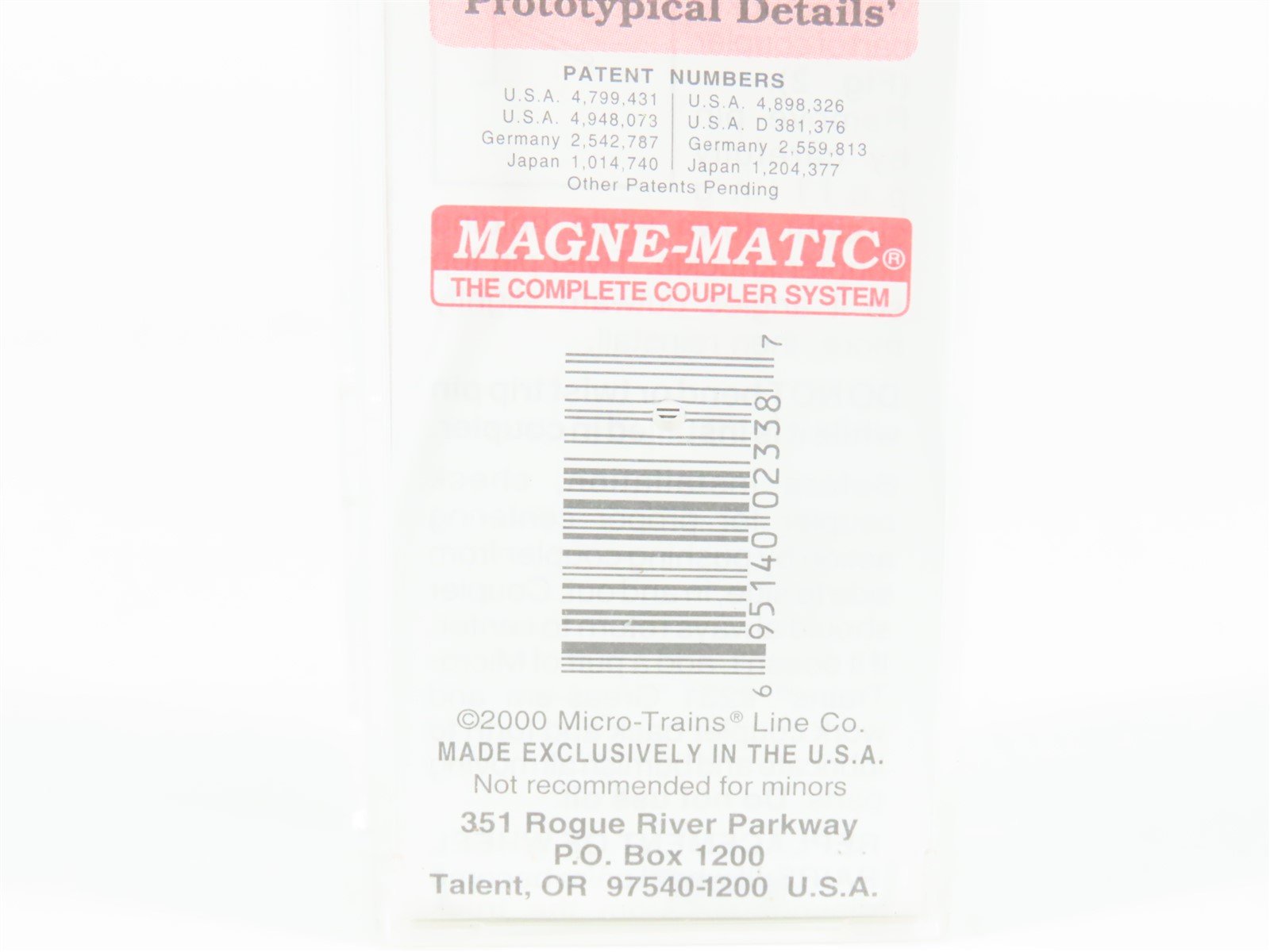 N Scale Micro-Trains MTL 64010 ATSF Santa Fe 57' TOFC Flatcar #293304