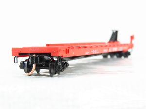N Scale Micro-Trains MTL 64070 CP Rail 57' Converted TOFC Flatcar #504485