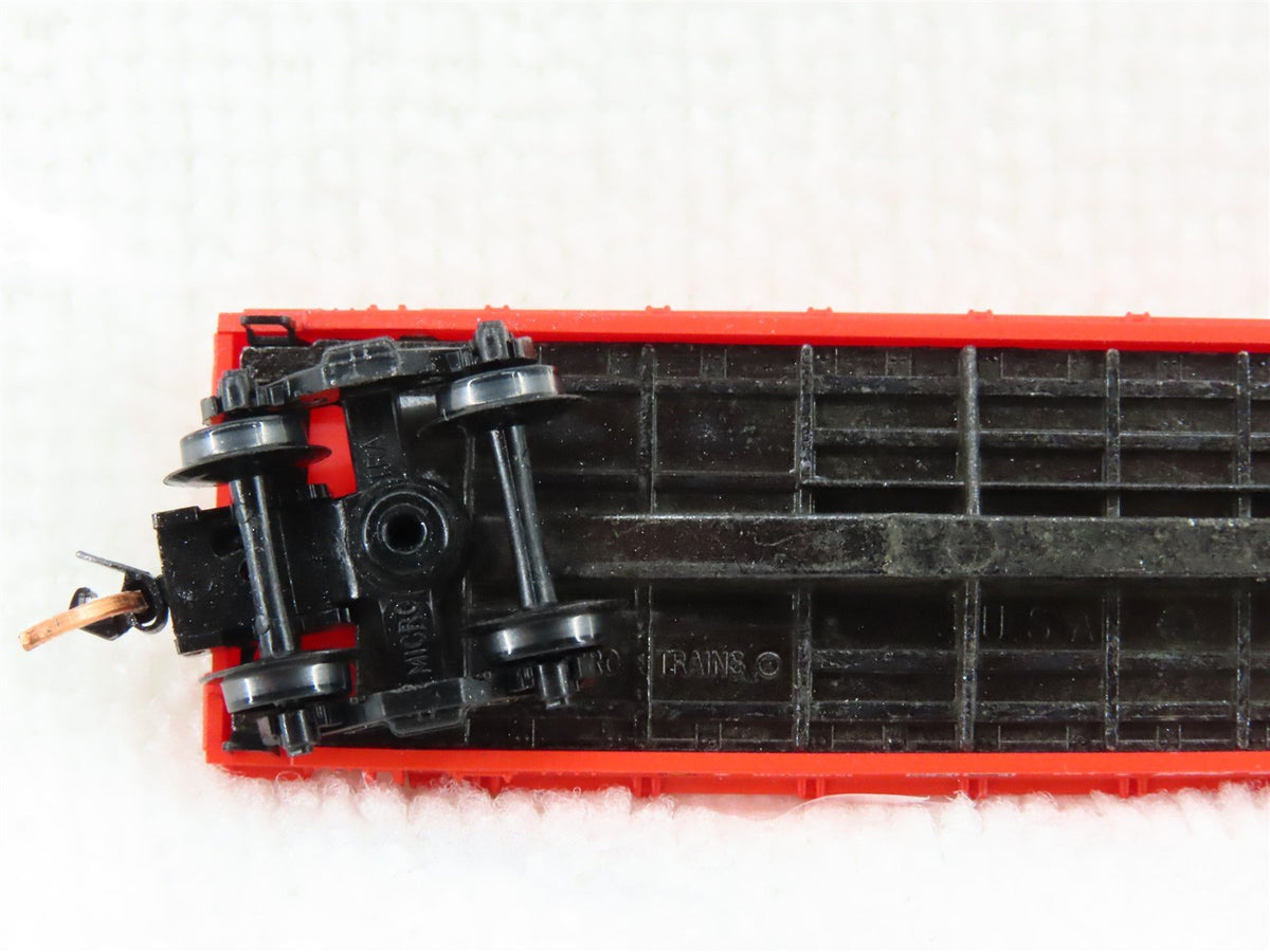 N Scale Micro-Trains MTL 64070 CP Rail 57&#39; Converted TOFC Flatcar #504485