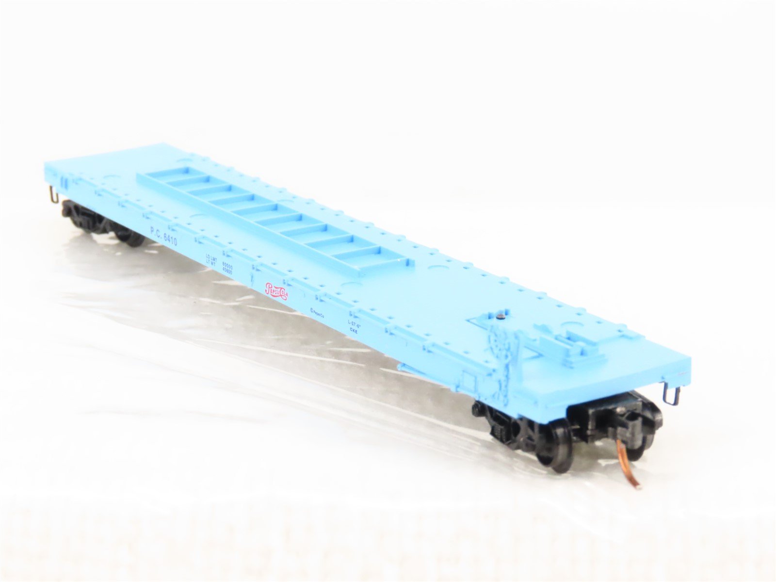 N Scale Micro-Trains MTL 64060 PC Pepsi-Cola 57' Converted TOFC Flatcar #6410
