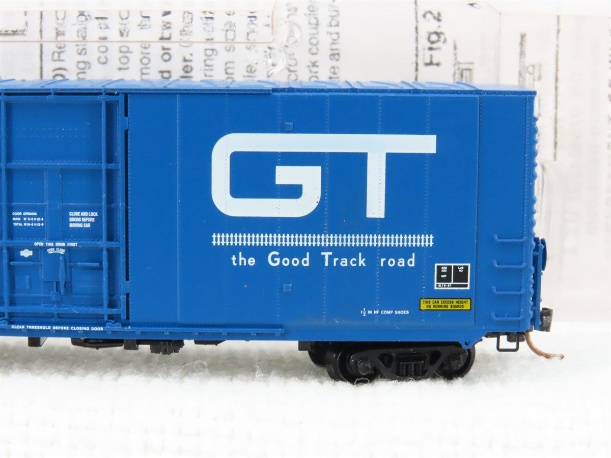 N Scale Micro-Trains MTL 102080 GTW Grand Trunk Western 60&#39; Boxcar #384606
